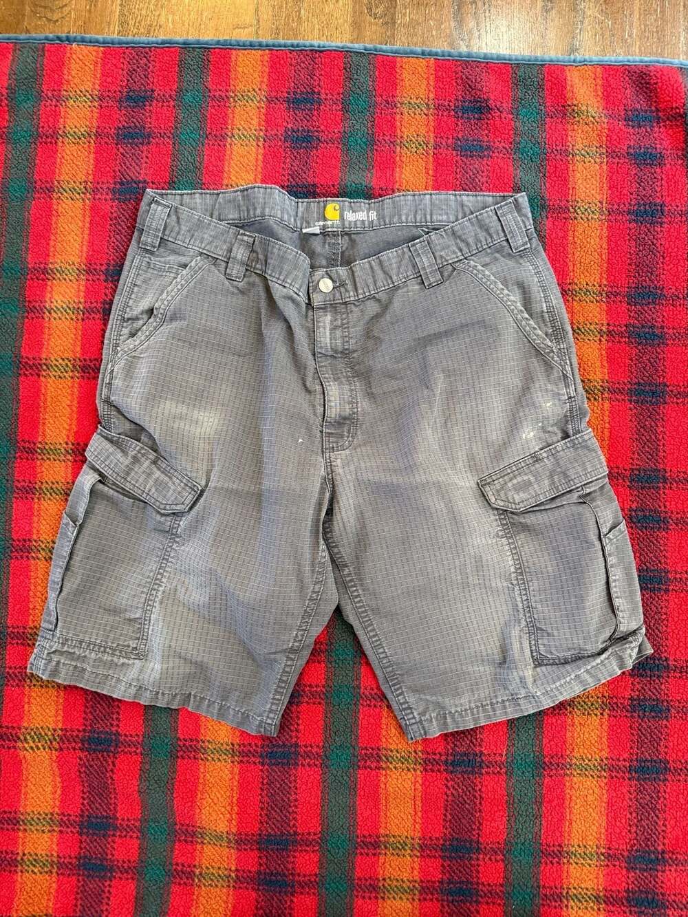 Carhartt Force Broxton Relaxed Fit Cargo Shorts Size 40